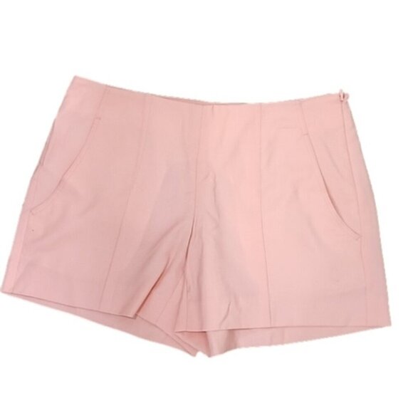 Theory Airfric Shorts Low Rise Dressy Side Zip Pockets 4" Inseam Women's Size 0 - Picture 1 of 6